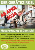 Gerätezirkel, Fitness, Zirkeltraining in Domsühl ab 15. April ! Parchim - Landkreis - Parchim Vorschau