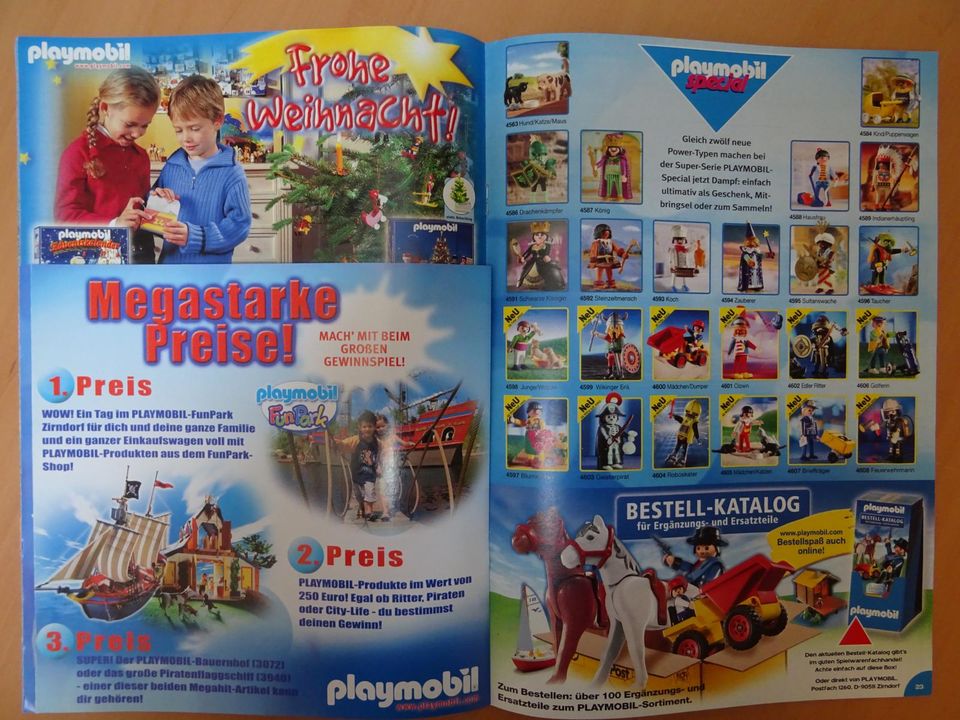 Playmobil Katalog 2002 Top aus Sammlung in Geschendorf