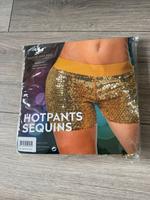 Kurze Hose goldene Hotpants Festival Reality kurze Paillettenhose Nordrhein-Westfalen - Ense Vorschau