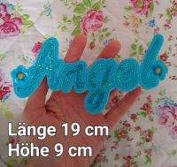 Aufnäher Aufbügler Patch groß Angel Engel Blume Glitzer Hamburg-Nord - Hamburg Winterhude Vorschau