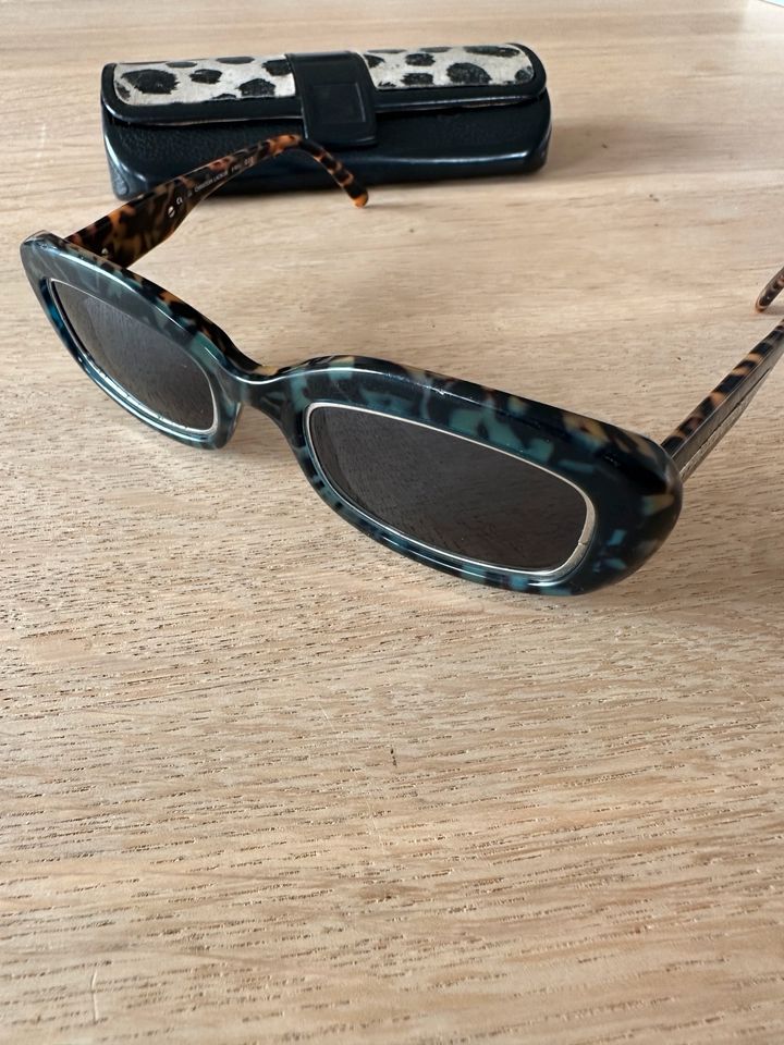 Vintage Sonnenbrille Christian Lacroix retro cateye Leopard in Surberg