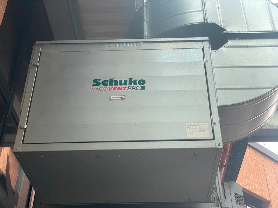 Schuko VACOMAT N1000 mit VACOVENT 550 inkl. Rohre + Schieber in Ellwangen (Jagst)