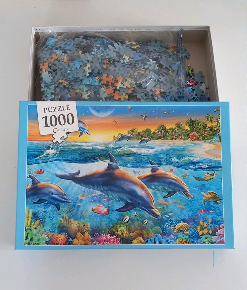 1000 Teile Puzzle  - wie NEU und vollständig in Bibertal