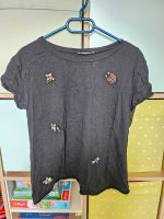 Shirt kurzarm mit Insekten, Glitzersteine Berlin - Pankow Vorschau