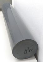 PVC-U - Halbzeug D=90mm - 95 cm lang - Kunststoff - grau ~RAL7011 Baden-Württemberg - Karlsruhe Vorschau