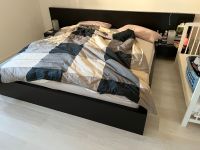 IKEA Malm Bett 180x200 klassische Ausführung mit Nachtkästchen Bayern - Augsburg Vorschau