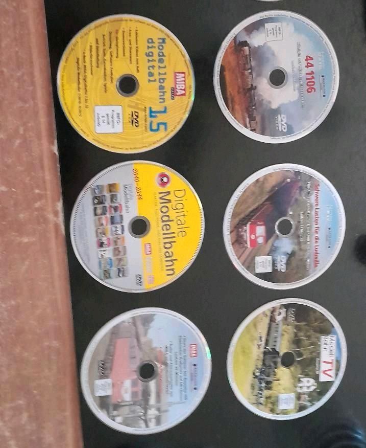 Eisenbahn Modellbau DVDs , CDs , 11 Stück  ! in Kamp-Bornhofen