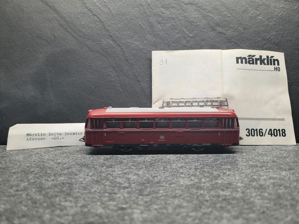 Märklin H0 Schienenbuss 3016 - OVP in Kissing