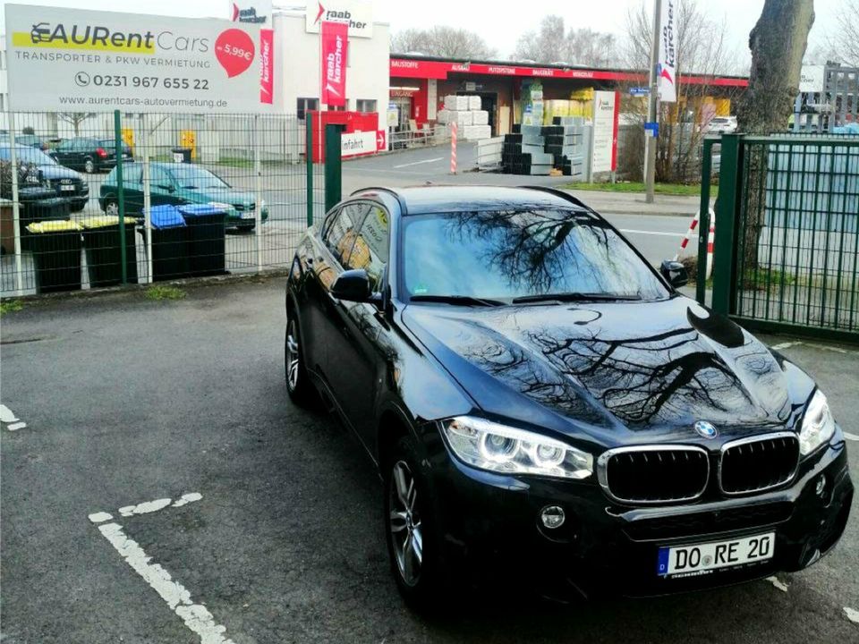 BMW X6 Mieten Auto Hochzeitswagen Hochzeitsauto Autovermietung in Dortmund