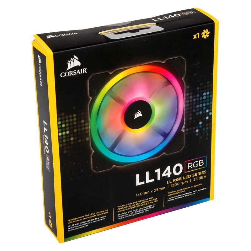 4x Corsair LL140 RGB 140mm PWM Lüfter - High Performance, Wie Neu in Hamburg