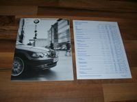 BMW 3er Compact E46 Preisliste von 3/2002 und neuwertig!! Niedersachsen - Göttingen Vorschau