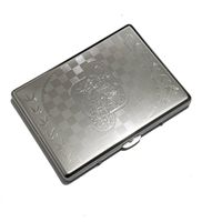 Zigarettenetui Silber Metall Zigarettenbox Etui Box Schachtel Hessen - Laubach Vorschau