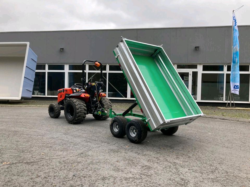 Anhänger Kipper Kleintraktoren Traktor STARTRAC Kubota Iseki uvm in
