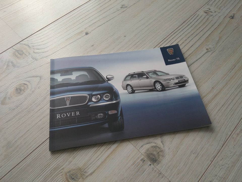 Prospekt Rover 75 *selten* in Kirschau