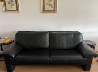 *Elegante Ledercouch-Garnitur in Schwarz - 2er und 3er Sofas* Nordrhein-Westfalen - Krefeld Vorschau