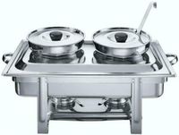 Chafing Dish, Edelstahl, Suppe/Soße, 2x 8,4l mieten Bayern - Burgau Vorschau