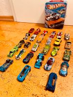 Hot Wheels 28 Autos + Metallkoffer / Box Hotwheels Nordrhein-Westfalen - Willich Vorschau