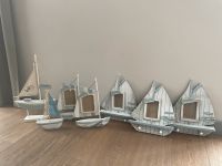 Montemaggi Maritim Shabby Boot Bilderrahmen Meer Segelschiff Blau Schleswig-Holstein - Plirup Vorschau