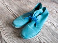 Türkise Wildleder Herrenschuhe Größe 42 Bayern - Bayreuth Vorschau
