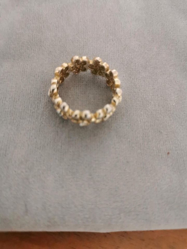 Ring silber vergoldet in München