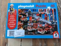 Playmobil Puzzle Feuerwehr vollständig mit Figur Nordrhein-Westfalen - Meschede Vorschau