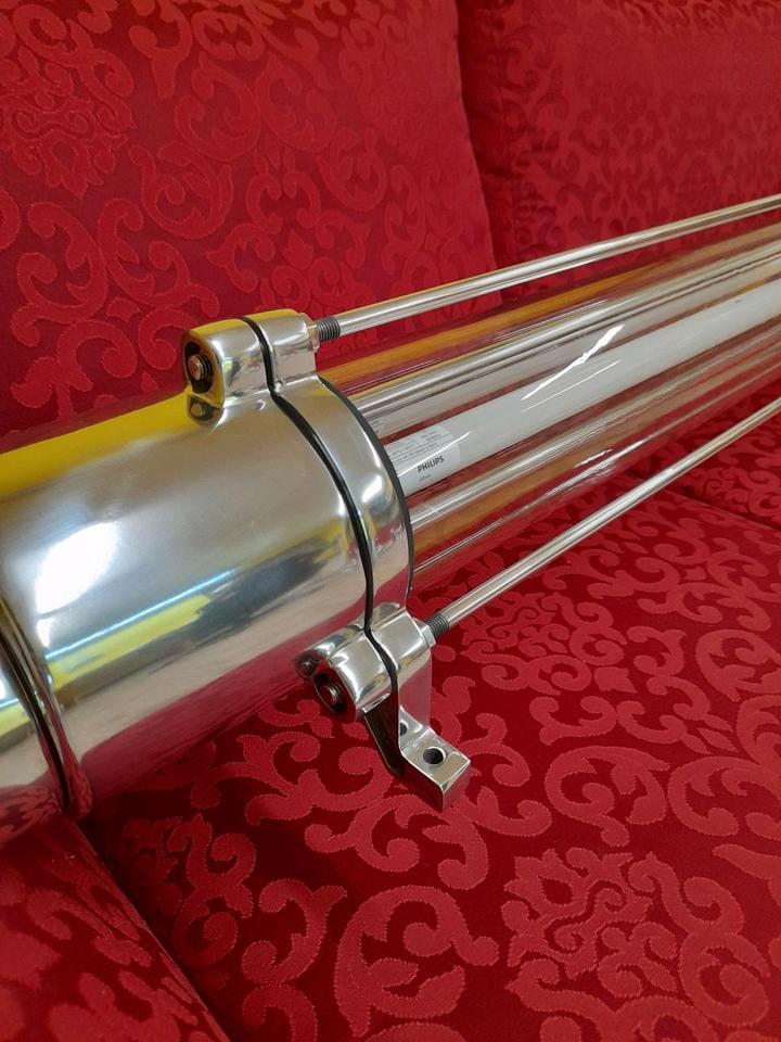 Loft Industrie Lampe poliert LBW Wittenberg delikat exklusiv in Südharz