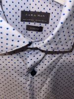 Zara Hemd punktet weiß blau kariert Trend polka dot Berlin - Mitte Vorschau