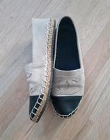 Ballerina Gr. 40 greige beige schwarz Schuhe Brandenburg - Eberswalde Vorschau