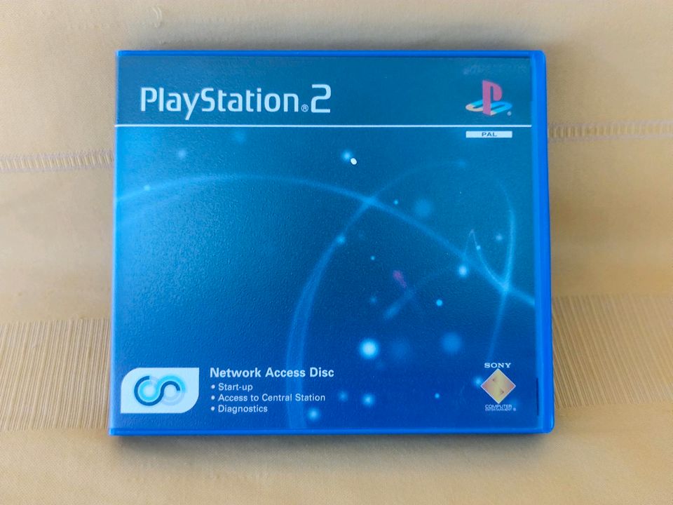 PS2 blue OVP 160GB HDD Adapter HD advance 3.0 SCART in Kelsterbach