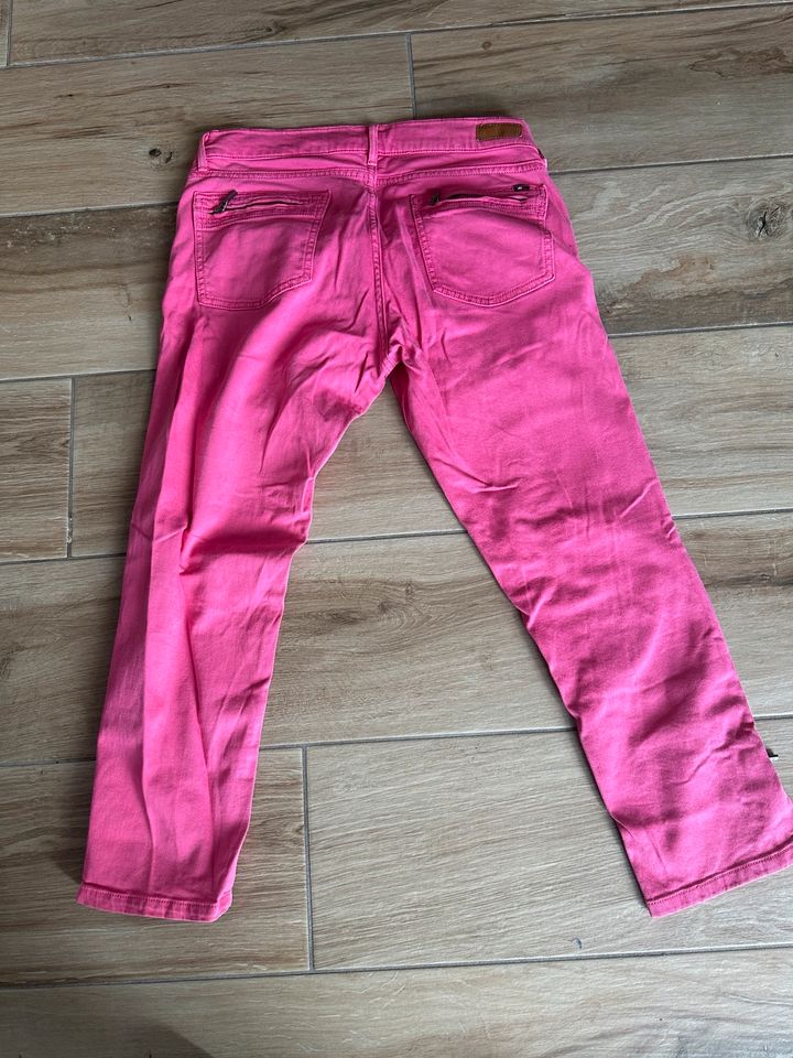 Tommy Hilfiger Jeans 7/8 pink, Größe 38/40 in Georgsdorf