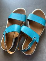 Prima Donna Italienische Schuhe Sandalen 39 türkis blau Bayern - Willmering Vorschau
