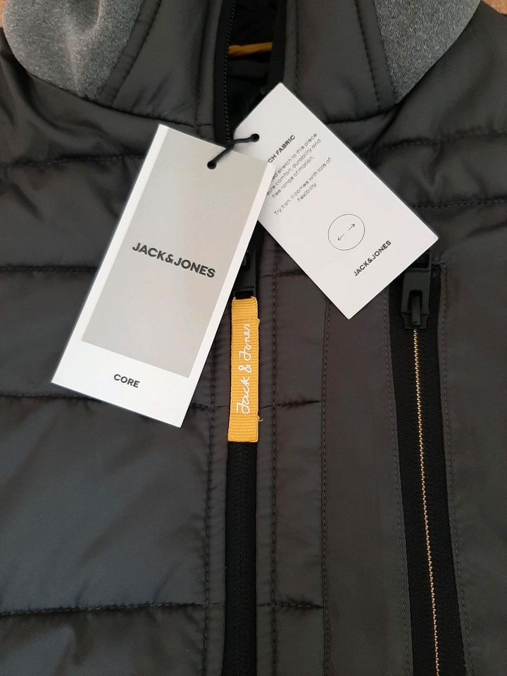 Jack Jones Hybrid Jacke Noos Asphalt NEU in Rheine