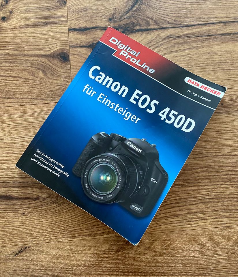 Buch Canon Eos 450D für Einsteiger DSLR Fotografie in Oldenburg