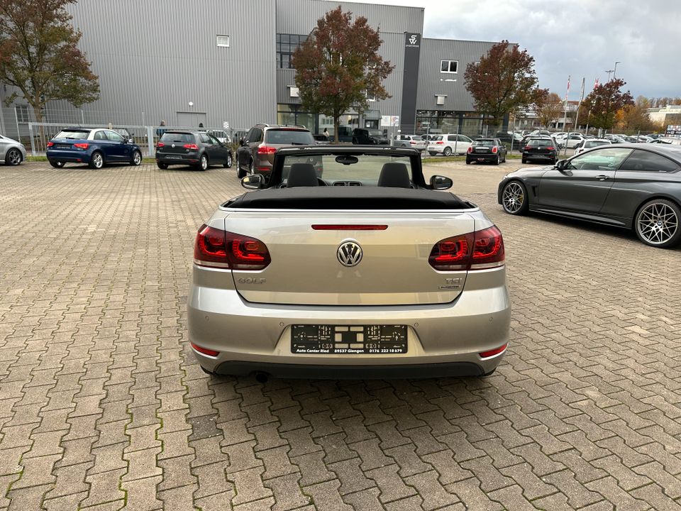 Volkswagen Golf Cabriolet 1.2 tsi 2.H/TÜV AU/Temp./PDC/SHZ/Klima in Giengen an der Brenz