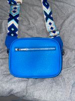Blaue Damenhandtasche mit gesticktem Träger band Bayern - Tutzing Vorschau