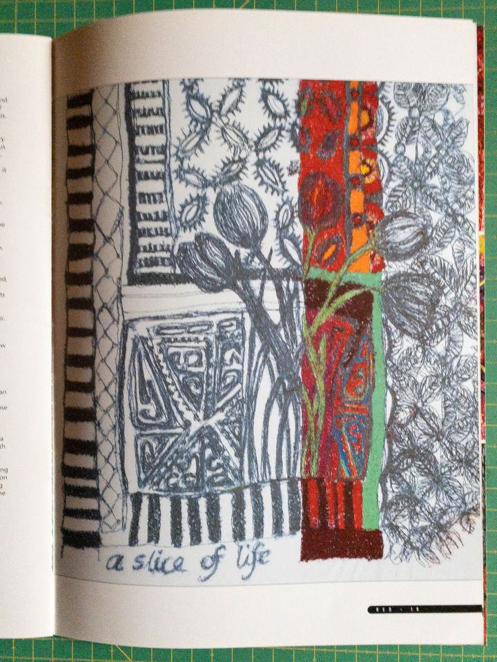 Textilkunst RED - Jan Beaney & Jean Littlejohn Book - 19 Sticken in Bad Sassendorf
