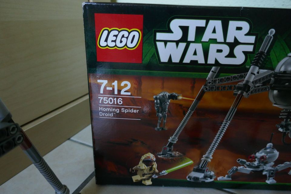 Wie neu Lego Star Wars 75016 Homing Spider Droid vollständig in Kenzingen