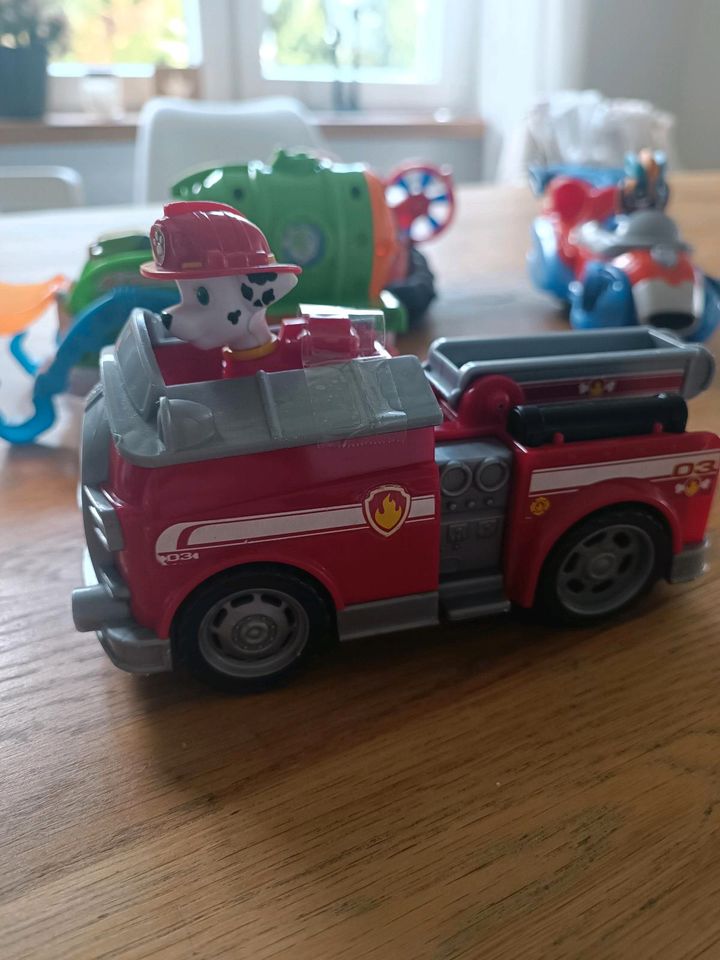 4 paw patrol  Fahrzeuge in Wiehl