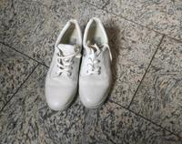 ECCO Soft Sneaker Schuhe Leder weiß 41 Schnürschuhe bequem Nordrhein-Westfalen - Neuss Vorschau