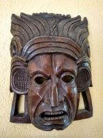 Azteken Maske Honduras Tropenholz Sachsen - Grimma Vorschau