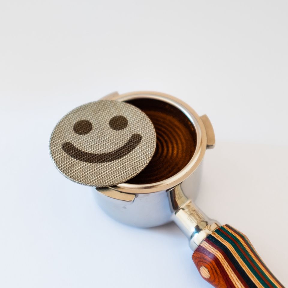 Espresso Puck Screen SMILEY | Sieb | Größe 51mm | Kaffeefilter in Solingen