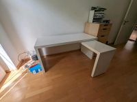 Weißer Eck - Schreibtisch ausziehbar Baden-Württemberg - Mannheim Vorschau