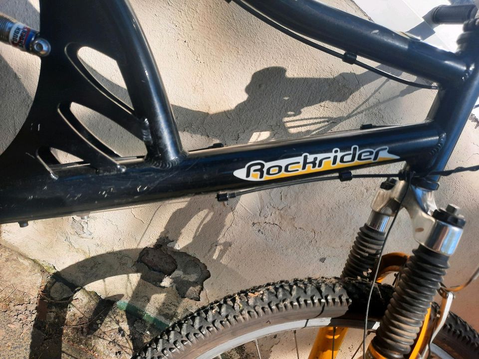 Mountainbike Rockrider 5.5 schwarz gelb in Dortmund
