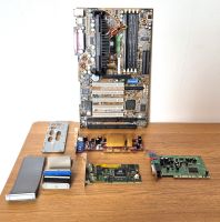 Retro PC Asus P3BF + Pentium III 667 MHz & Zubehör. Nordrhein-Westfalen - Gütersloh Vorschau