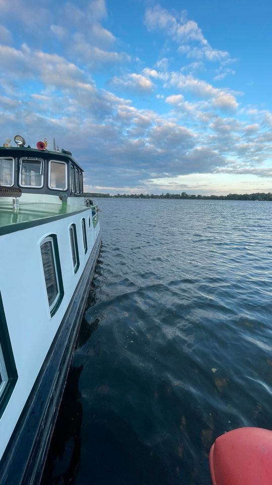 Hausboot, Wohnboot, Rietak, Seeblick, Wohnschiff, Eigentumwohnung in Werder (Havel)