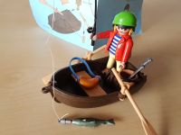 PLAYMOBIL 3937-A Pirat/Ruderboot mit Aufbauanleitung Bayern - Lichtenfels Vorschau