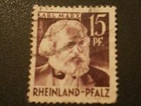 Briefmarke Rheinland-Pfalz 15 Pf. gestempelt Niedersachsen - Friesoythe Vorschau