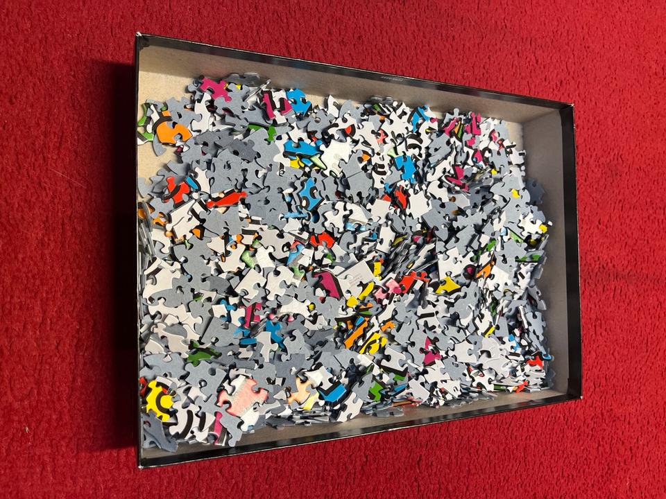 K. Haring,Puzzle,Eurographics,wie neu,1000 Teile,vollständig in Ichtershausen
