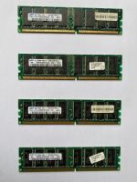 RAM Samsung PC3200U-30331 512 CL3 (4x) gesamt 2GB Thüringen - Rudolstadt Vorschau