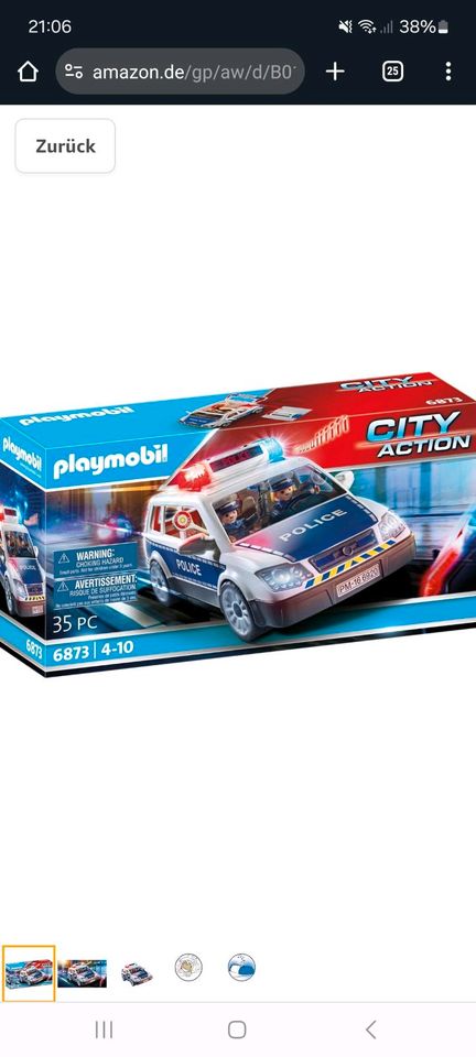 Playmobil Polizei Auto ✨️neu originalverpackt ✨️ in Schermbeck